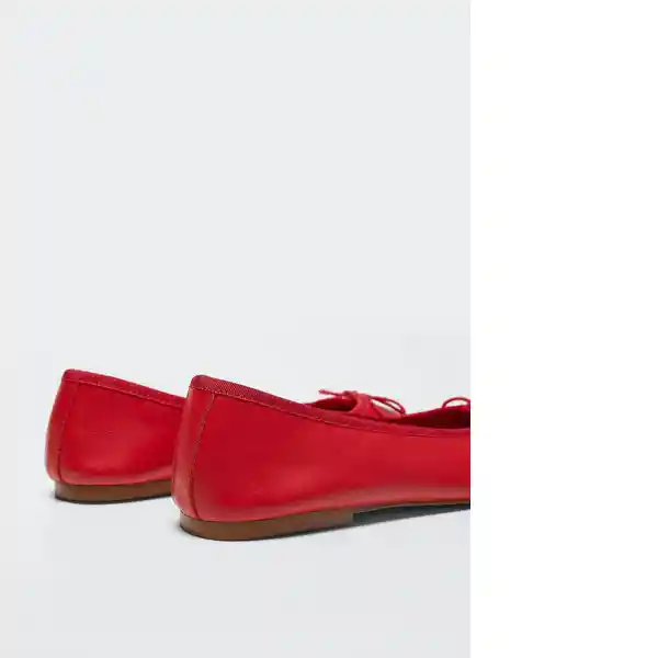 Zapato Paso Rojo Talla 36 Mujer Mango