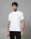 Camiseta Polo Hombre Blanco XL 190G101_BLA110601 Rifle