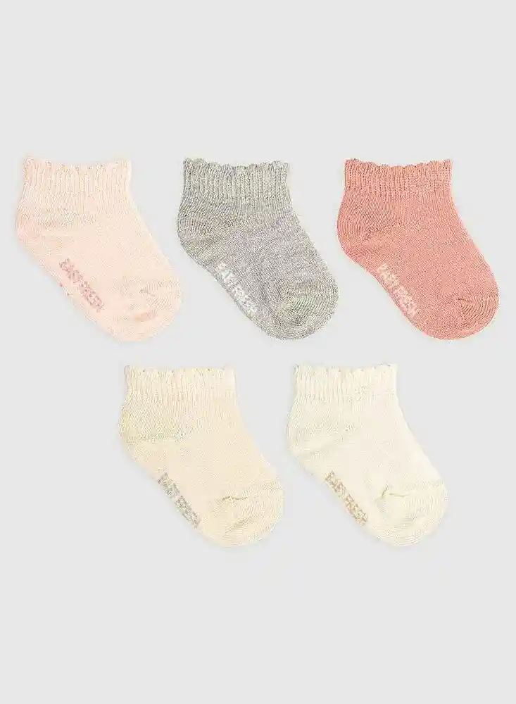 Pqx5 Calcetín Bebitas 6/12 Mese-surtido22