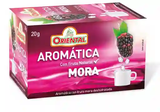 Oriental Aromática Con Fruta Natural Sabor Mora