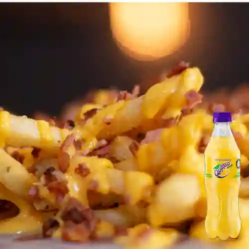 Combo papas cheddar + quatro original