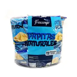 Frescampo papitas sabor natural