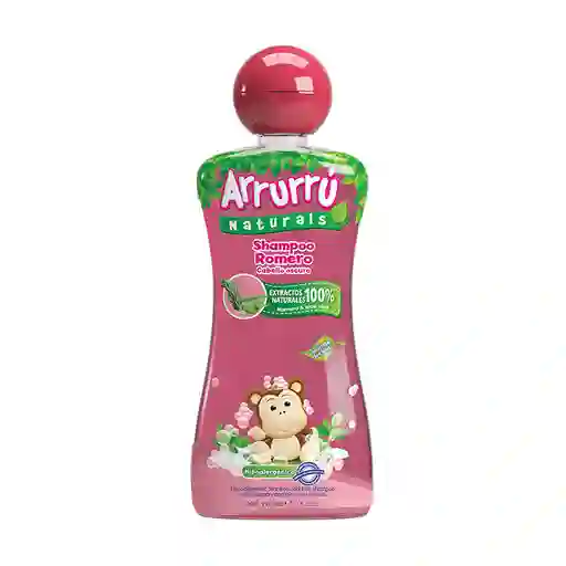 Arrurrú Shampoo Naturals de Romero para Cabello Oscuro 