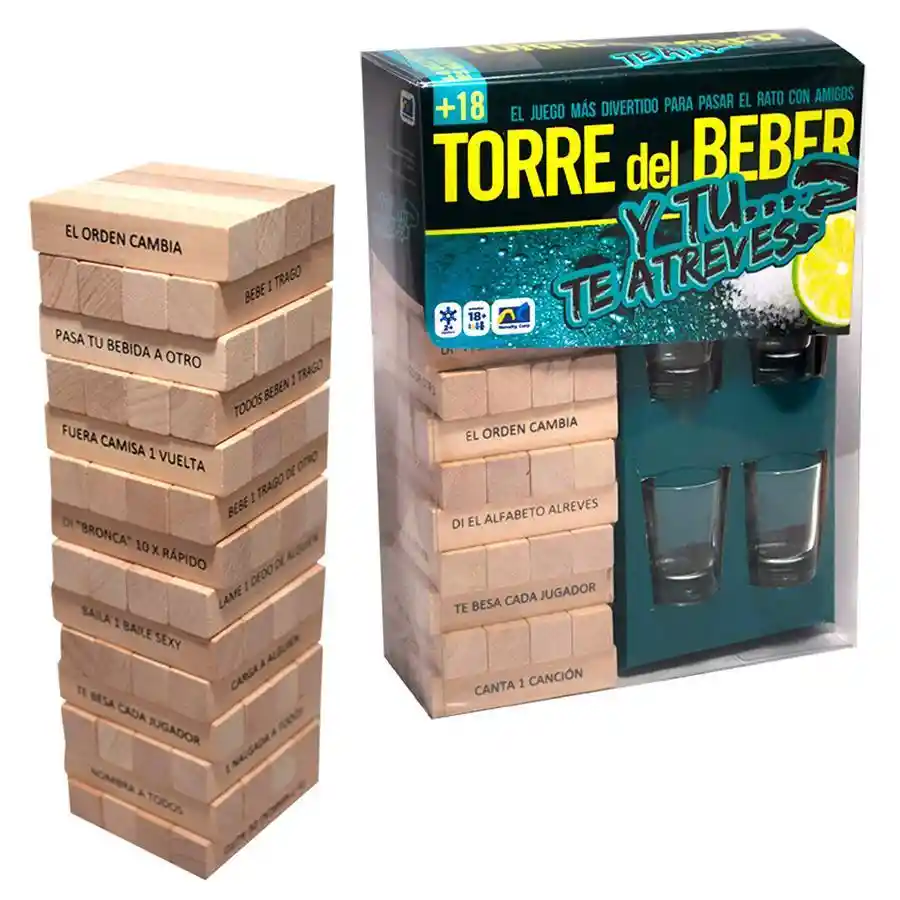 Novelty Juego de Mesa Torre del Beber