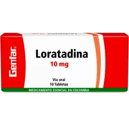Genfar Loratadina (10 mg)