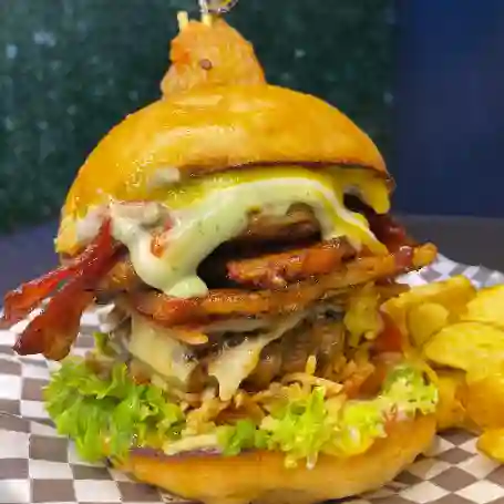 Hamburguesa Bacon Pork