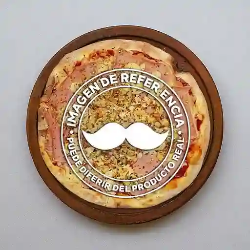 Pizza de Jamón y Champiñones
