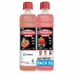 Pedialyte Pack 45 Meq Fresa Guarana