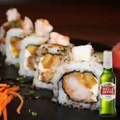 Combo Ebi Roll + Stella Artois 330 ml