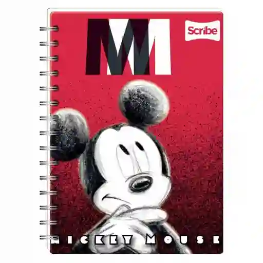 Scribe Cuaderno Espiral Pasta Dura Grande Cuadriculado 80 Hojas