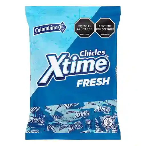 Chicle Xtime Fresh Colombina