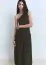 Vestido Pelican Khaki Talla XS Mujer Mango