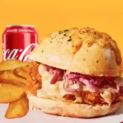 Combo chik-e burger