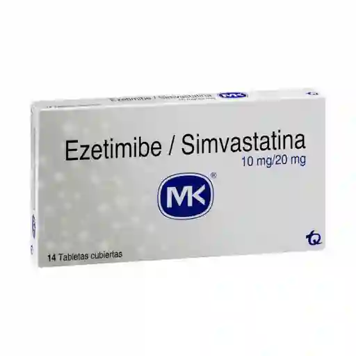 Mk Ezetimibe (10 mg) Simvastatina (20 mg)