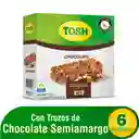 Tosh Barra de Cereal con Chocolate Semiamargo