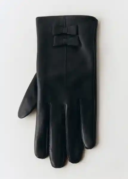 Guantes Cuca Negro Talla S Mujer Mango