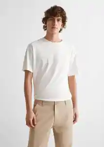 Pantalón Chinob Beige Talla 18 Teen Niños Mango