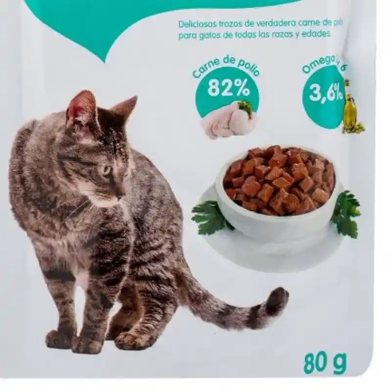 Chunky Set Alimento Húmedo para Gato Delicat X4