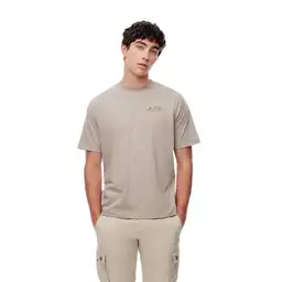 Camiseta Manga Corta en Algodón Masculino Aoson Gef Talla M