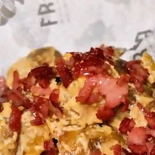 Papas en Salsa de Queso