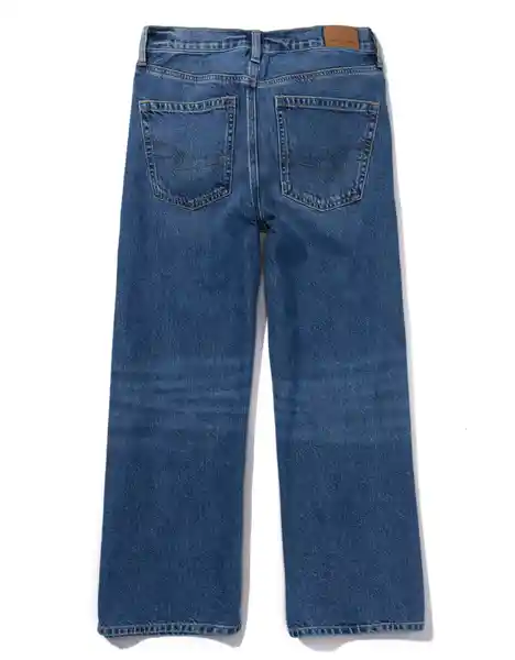 American Eagle Jean Corto Rotos Lavado Medio T. 6 Regular