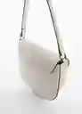 Bolso P Karol Offwhite Talla 99 Mujer Mango