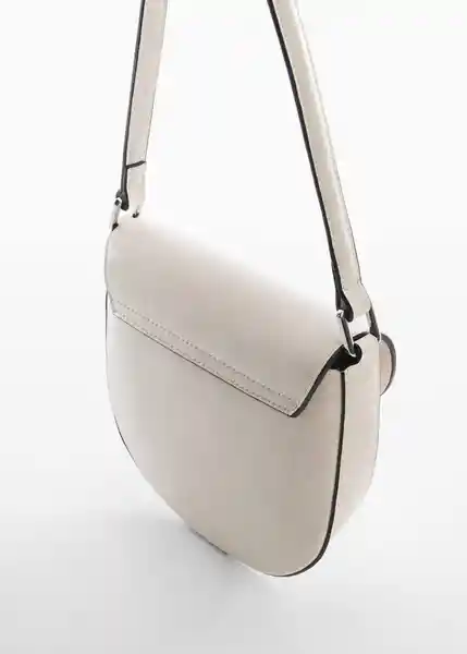 Bolso P Karol Offwhite Talla 99 Mujer Mango