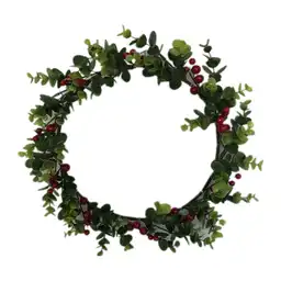 Corona Berries Krea Hojas Bosque Encantado Navidad