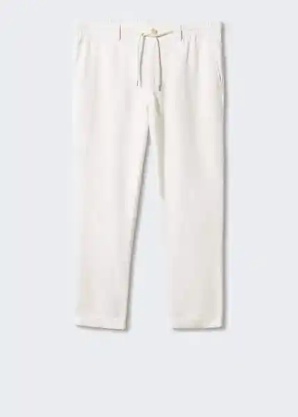 Pantalón Darren Off White Talla 44 Hombre Mango