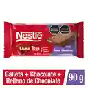 Nestlé Chocotrio Chocolate Galleta Relleno Sabor Chocolate 90 g