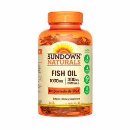 Sundown Natural Fish Oil Naturals 1000Mg X 72 Capsulas