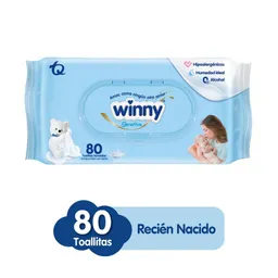 Winny Pañitos Húmedos Enriquecidos con Leche