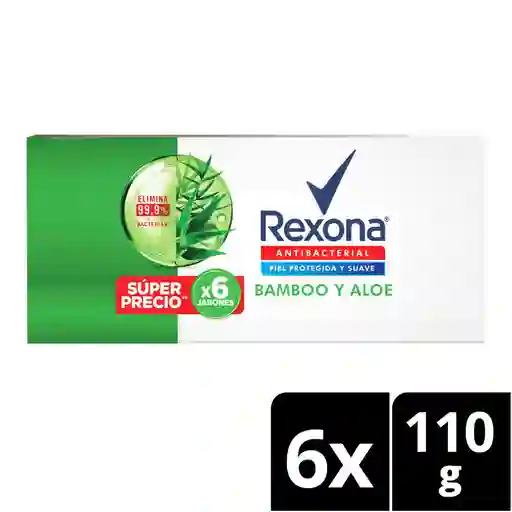Rexona Jabón Antib Bamboo