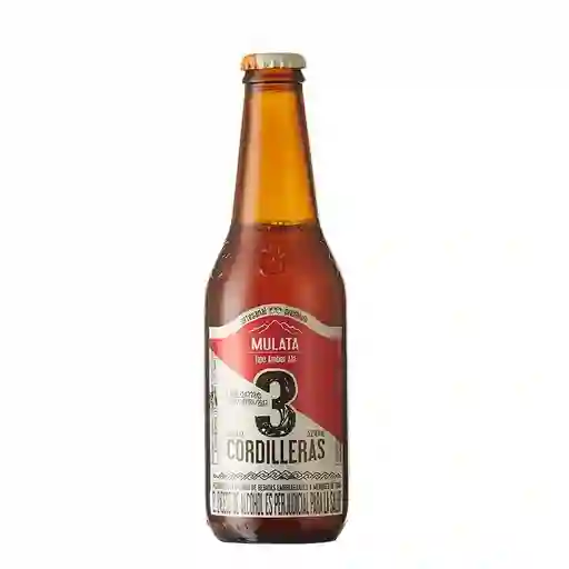 Cerveza 3 cordilleras mulata