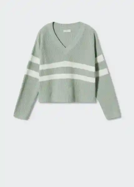 Saco Jersey Tolouse Verde Pastel Talla 20 Teen Niñas Mango