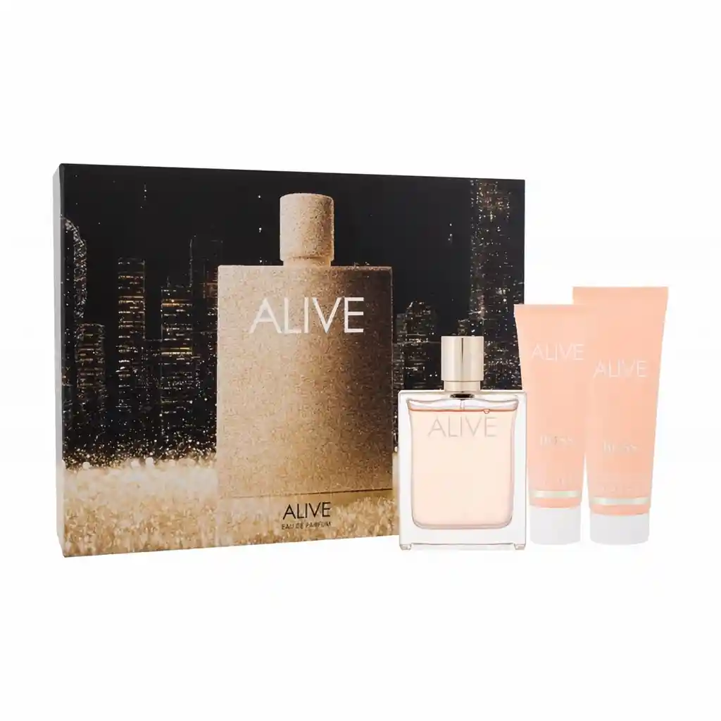 Hugo Boss perfume + Estuche Alive Edp