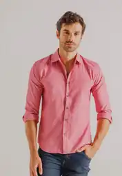 Camisa Manga Larga M-rojo