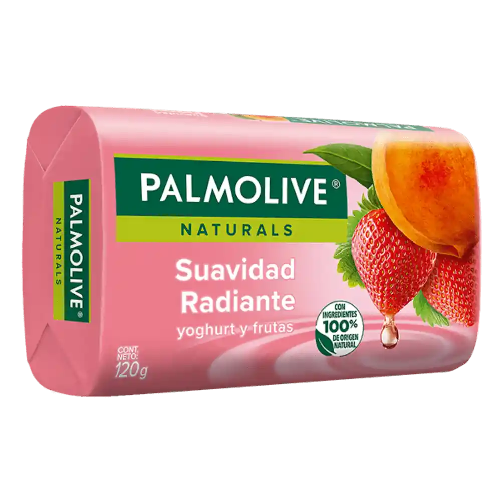 Palmolive Jabón Suavidad Radiante Yogurt y Frutas