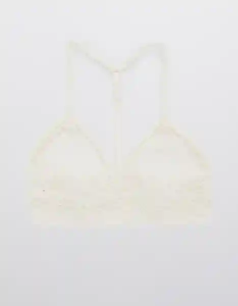 Bralette Aerie Blanco Talla Large American Eagle 16972160