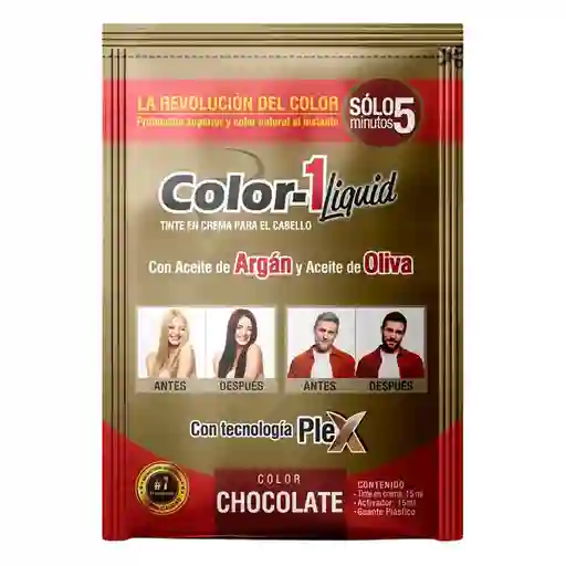 Color-1 Tintura Líquida 5 Minutos Chocolate