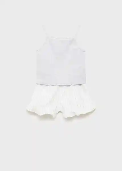 Pijama Home Gris Medio Vigoré Talla 12 Niñas Mango