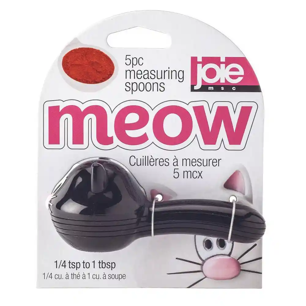 Set X 5 Cucharas Medidoras Meow Joie 110559