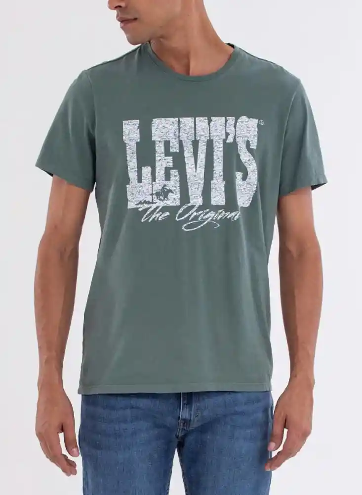 Camiseta Mc Hombre M-verde