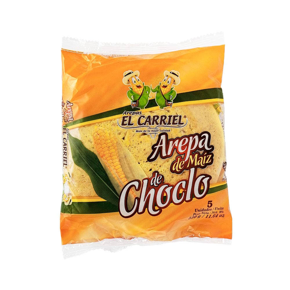 El Carriel Arepa de Maíz de Choclo 330 g