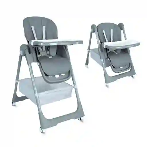 Silla Comedor Prime Gris Bebesit Yy111gy