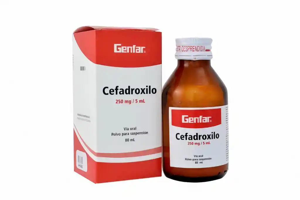 Genfar Cefadroxilo 250 Mg 5 Ml