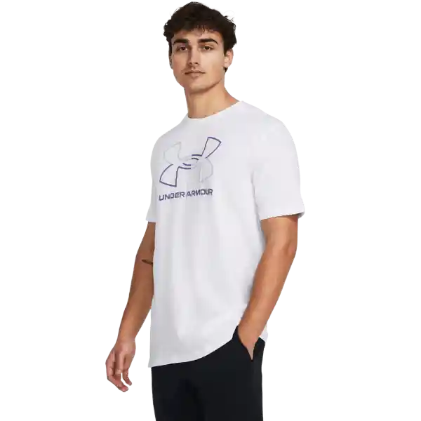 Under Armour Camiseta Foundation Update Hombre Blanco Talla LG