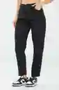 Pantalón Mom Cinco Bolsillos Color Negro Talla 12 Ragged