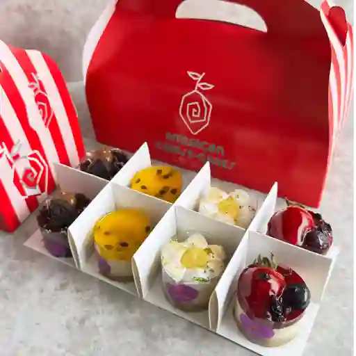 Mini bites cheesecakes 8 unidades