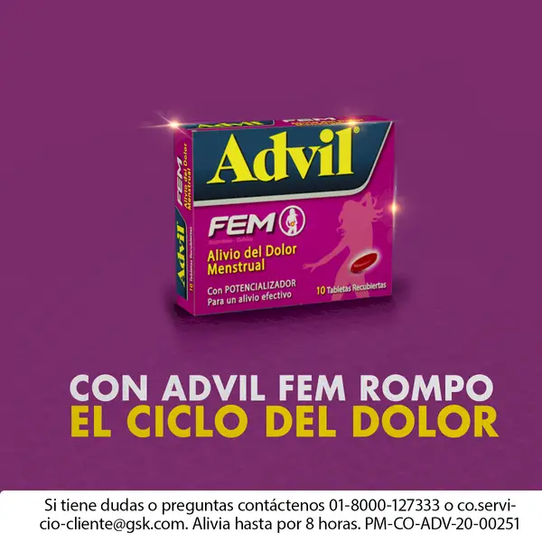 Advil Fem 400 mg/65 mg
